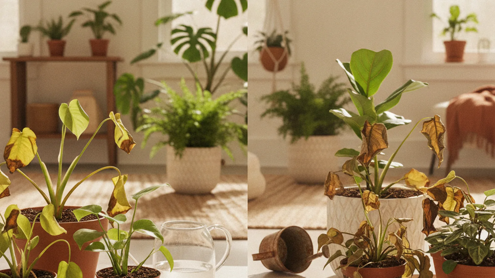 Overwatered vs. Underwatered Plants: How to Tell the Difference and Fix It
